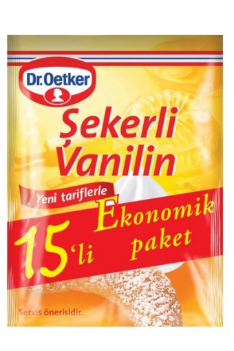 Dr Oetker Şekerli Vanilin 15-li. ürün görseli