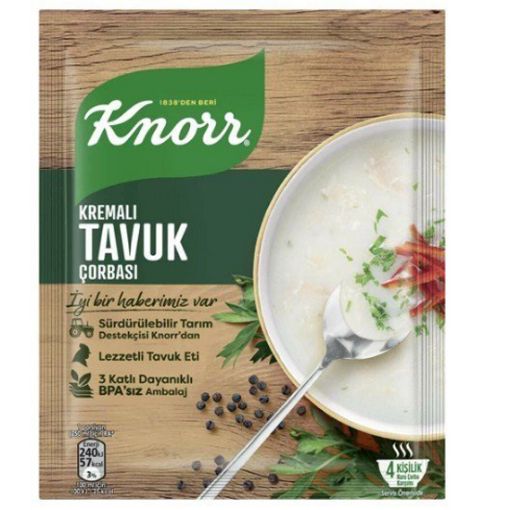 Knor Hazır Kremalı Tavuk Çorba 65 Gr.. ürün görseli