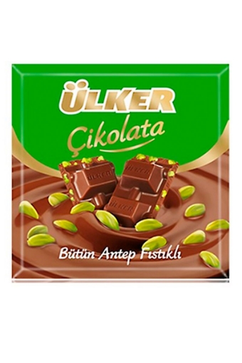 Ülker Fıstıklı Kare Çikolata 65 Gr.. ürün görseli