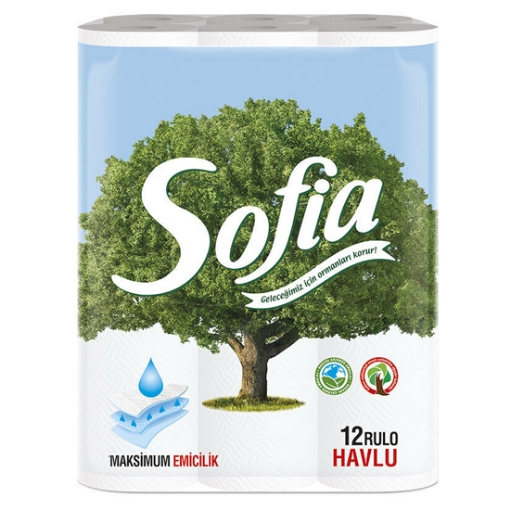 Sofia Kağıt Havlu 12'li Mutfak. ürün görseli