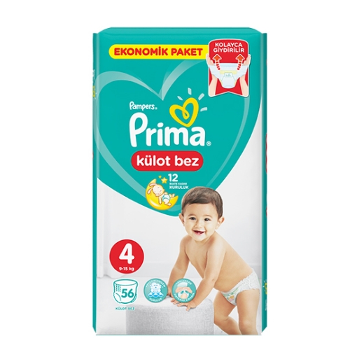 Prima Külot Bebek Bezi Eko Pk. Maxi 46'lı (4). ürün görseli