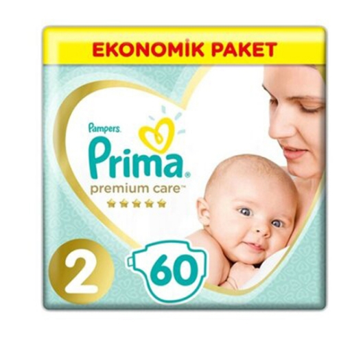 Prima Premium Care Eko Mini Jumbo 60'lı Bebek Bezi (2). ürün görseli