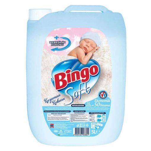Bingo Soft Yumuşatıcı 5 Lt. Kuzumun Kokusu. ürün görseli