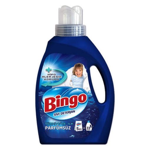 Bingo Matik Sıvı Çamaşır Deterjanı 2145Ml Parfümsüz 33W. ürün görseli