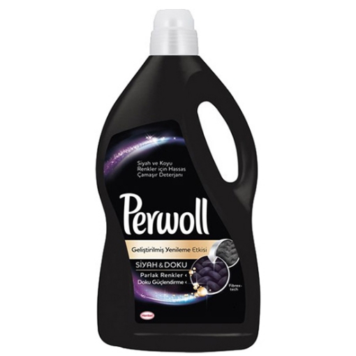 Perwoll Sıvı Çamaşır Deterjanı 2,97L Yenileme&Onarım Siyah 50W. ürün görseli