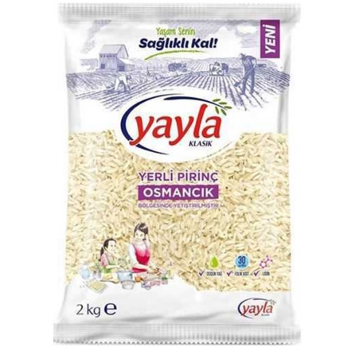 Yayla Osmancık Pirinç 2000 Gr. (Bakliyat). ürün görseli