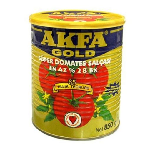 Akfa Domates Salçası Gold Teneke 850 GR. ürün görseli