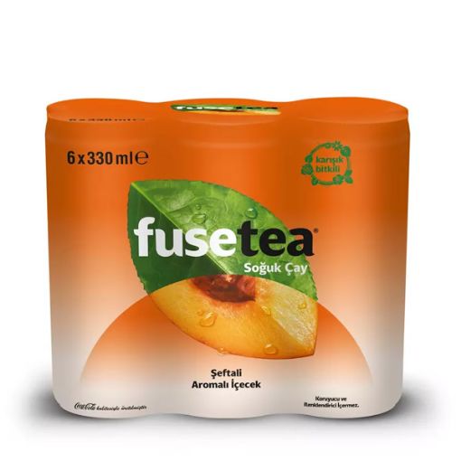 Fuse Tea Şeftali Kutu 6X330 ML. ürün görseli