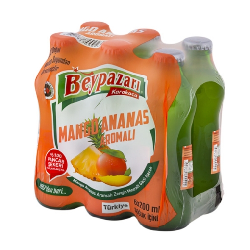 Beypazarı Mango Ananas Soda 6X200 ml.. ürün görseli