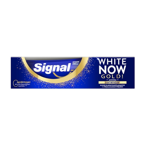 Signal Diş Macunu White Now Gold 75ml. ürün görseli