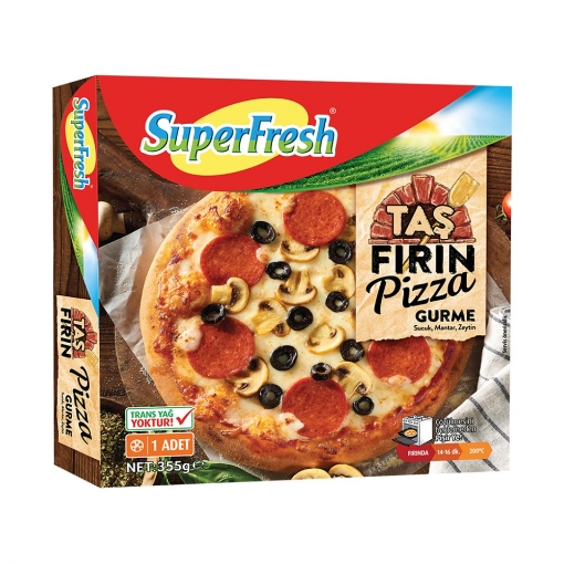 Superfresh Pizza Taş Fırın Gurme 355 Gr.. ürün görseli