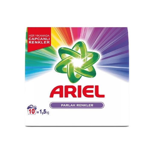 Ariel Matik 1,5 Kg. Parlak Renkler ( toz deterjan ). ürün görseli
