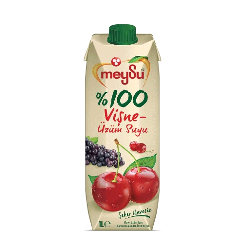 Meysu %100 Vişne-Üzüm Meyve Suyu 1 Lt.. ürün görseli