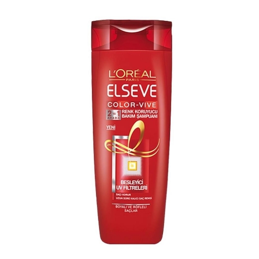 Elseve Şampuan 450ml Color-Vive 2In1 Renk Koruyucu. ürün görseli