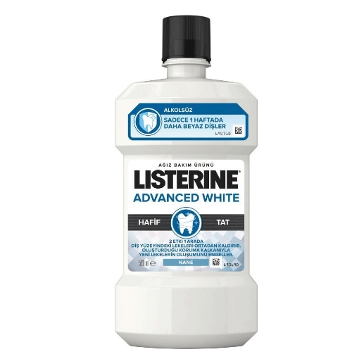Listerine 500 ml. Advanced White Hafif Tat. ürün görseli