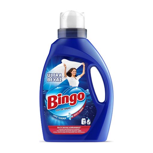 Bingo Matik Sıvı Çamaşır Deterjanı 2145ml Ultra Beyaz 33W. ürün görseli