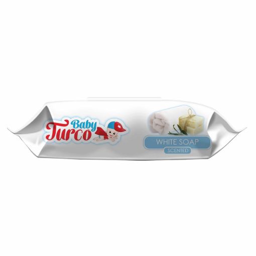 Baby Turco Islak Mendil 90'lı Beyaz Sabun. ürün görseli