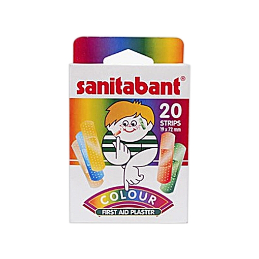 Sanitabant Yarabandı Renkli 20'li. ürün görseli