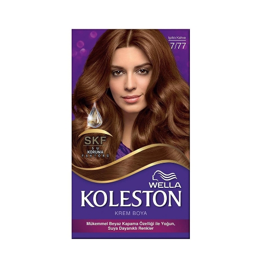 Koleston Kit Saç Boyası Işıltılı Kahve 7/77. ürün görseli