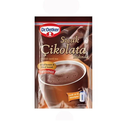 Dr Oetker Sıcak Çikolata Tadında 25 Gr.. ürün görseli