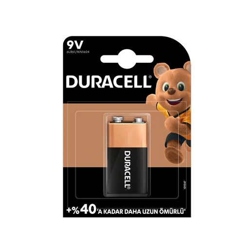 Duracell 9 Volt. ürün görseli