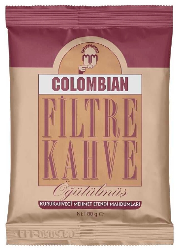 Kahveci Mehmet Efendi Colombian Filtre Kahve 80 Gr.. ürün görseli
