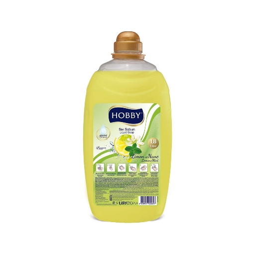 Hobby Sıvı Sabun 1,8 Lt. Limon Nane. ürün görseli