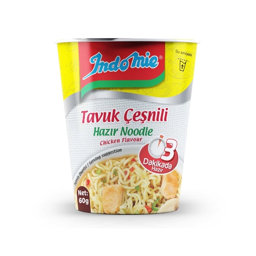 Indomie Tavuklu Noodle Bardak 60 Gr.. ürün görseli