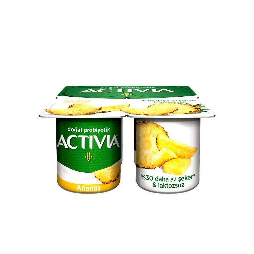 Danone Activia Yoğurt Ananas 4x100 Gr. P.K.S.. ürün görseli