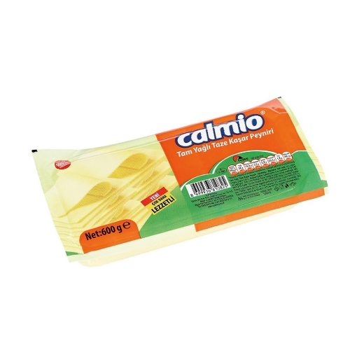 Calmio Peynir Kaşar Tam Yağlı 600 Gr.. ürün görseli