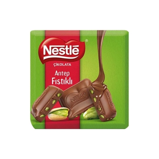 Nestle Classic Tam Fıstıklı Kare Çikolata 60 Gr.. ürün görseli