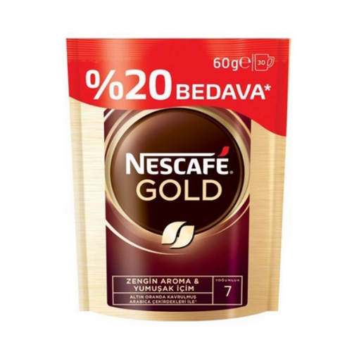 Nescafe Gold Eko Paket Kahve 50 Gr.. ürün görseli