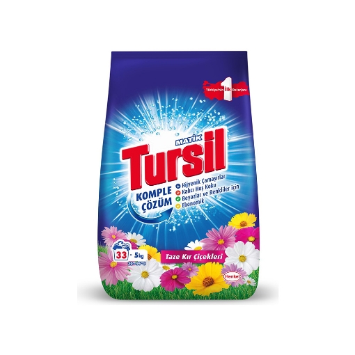 Tursil Matik 4,5 Kg. Taze Kır Çiçekleri ( toz deterjan ). ürün görseli