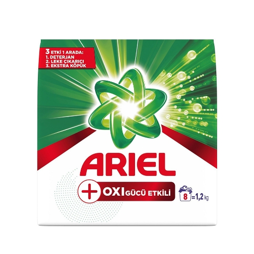 Ariel Matik 1,2 Kg. Oxi Gücü Etkili ( toz deterjan ). ürün görseli