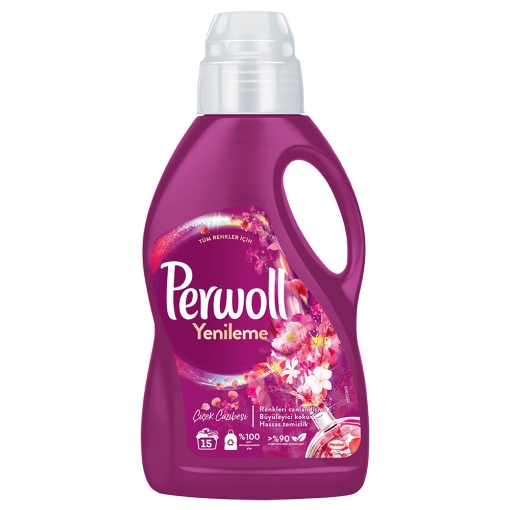 Perwoll Sıvı Çamaşır Deterjanı 2,75L Yenileme&Büyüleyici Çiçekler 50W. ürün görseli