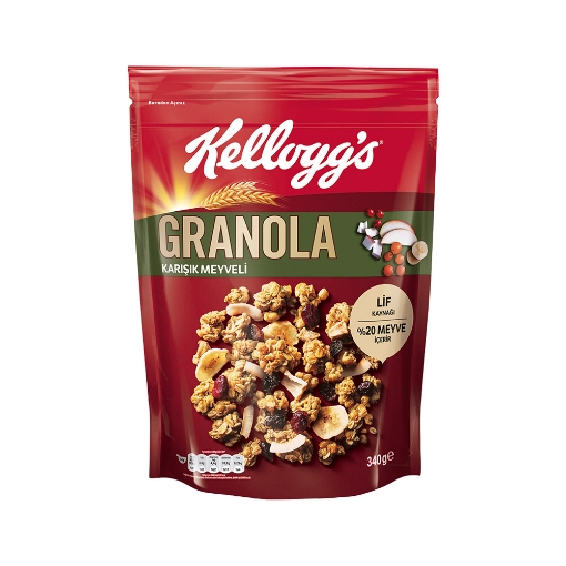 Ülker Kellogg's Granola Karışık Meyveli 340 Gr.. ürün görseli