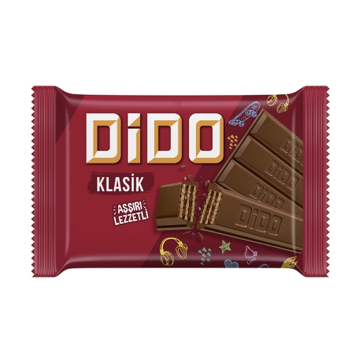 Ülker Dido Kare Çikolatalı Gofret 55,5 Gr.. ürün görseli