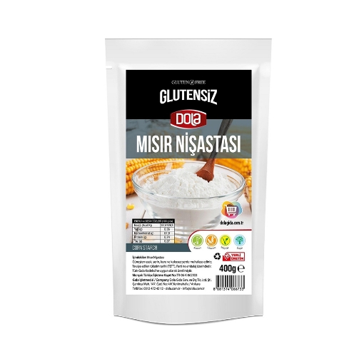 Dola Glutensiz Mısır Nişastası 400 Gr.. ürün görseli