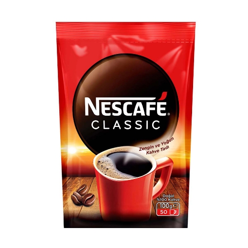 Nescafe Classic Kahve Eko Paket 100 GR. ürün görseli