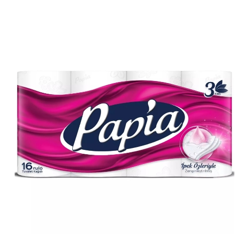 Papia Tuvalet Kağıdı 16'lı İpek Özlü. ürün görseli