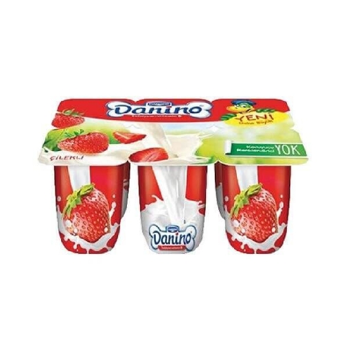 Danone Danino Meyveli Yoğurt Çilekli 6x35 Gr.. ürün görseli