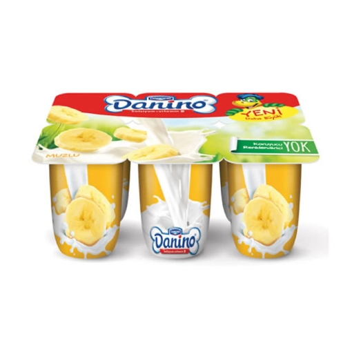 Danone Danino Meyveli Yoğurt Muzlu 6x35 Gr.. ürün görseli