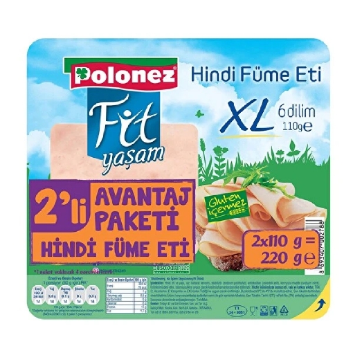 Polonez Hindi Füme Avantaj Paket 2*110 Gr.. ürün görseli