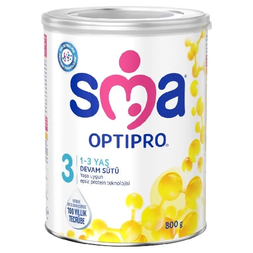 SMA OPTIPRO 3 800 gr 1-3 Yaş Devam Sütü. ürün görseli
