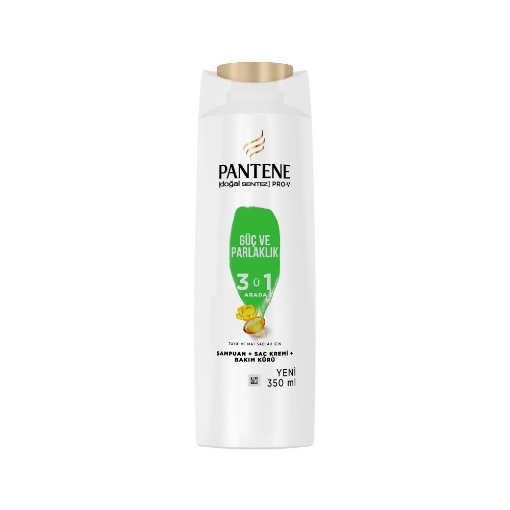 Pantene Şampuan 350ml Güçlü&Parlaklık 3In1. ürün görseli