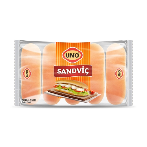 Uno Sandviç Ekmeği 5'li 325 Gr.. ürün görseli