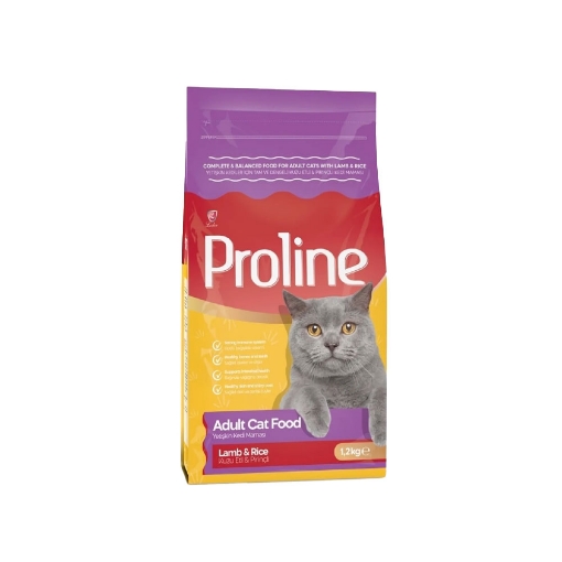 Proline Kedi Mama Yetişkin Kuzu Etli&Pirinçli 1,2 Kg.. ürün görseli