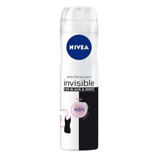 Nivea Deo 150ml Women Invisible B&W Pure. ürün görseli