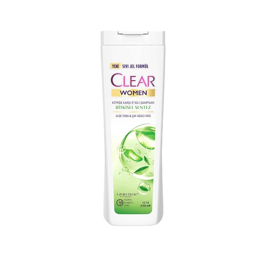 Clear Şampuan 350ml Women Bitkisel Sentez. ürün görseli