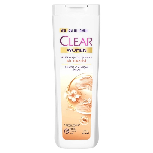 Clear Şampuan 350ml Women Kil Terapisi. ürün görseli